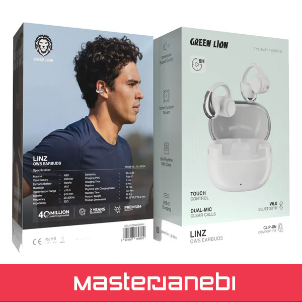Green Lion Linz Ows Earbuds GNLINZOWS4WH