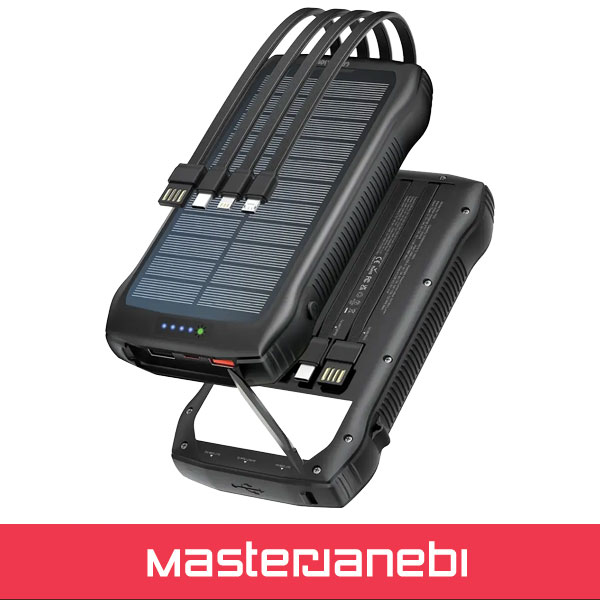 GREEN LION Solar Force POWER BANK GNSOLF20PBBK