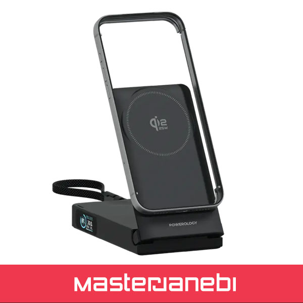 Powerology FlipMag 10000mAh PPBCHA106BK
