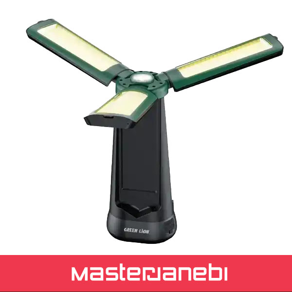 Green Lion Explorer Tripod Camping Light GNTCLEX4LMGN