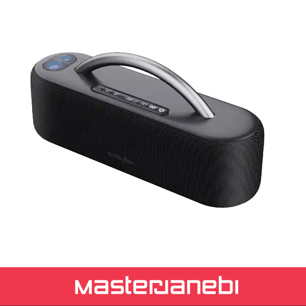 Porodo Soundtec Galactic Star Light Portable Speaker PDGALACTICBK