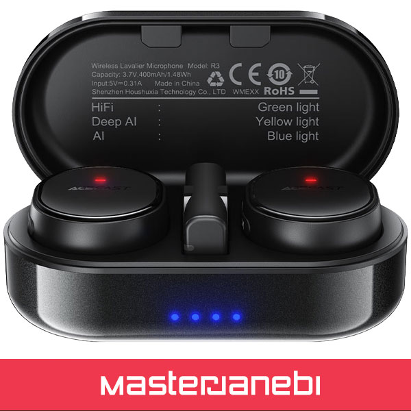 ACEFAST Wireless Magnetic Lavalier Microphones R3